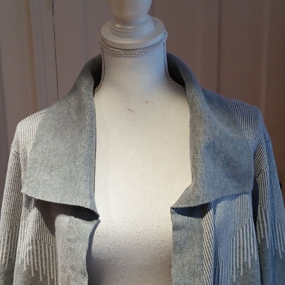 NEW Isaac Mizrahi Live Open Front Cardigan - Picture 2 of 12